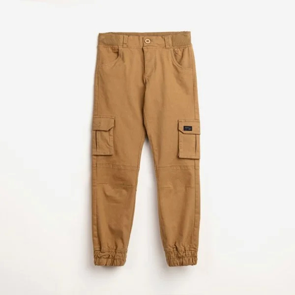 Φωτογραφία προϊόντος: Παιδικό παντελόνι for Funky Kids αγόρι 6-16 ετών 124-111100-1 Καφέ