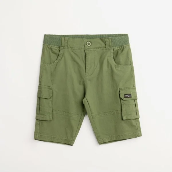 Φωτογραφία προϊόντος: Παιδική βερμούδα for Funky Kids αγόρι 6-16 ετών 124-113100-2 Χακί