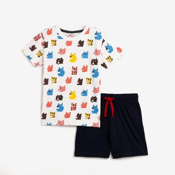 Φωτογραφία προϊόντος: Παιδικό σετ μακό for Funky Kids αγόρι 1-6 ετών 124-301103-1 Λευκό