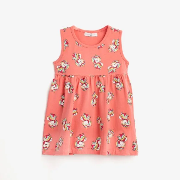Φωτογραφία προϊόντος: Παιδικό φόρεμα for Funky Kids κορίτσι 2-6 ετών 124-728100-1 Κοραλλί