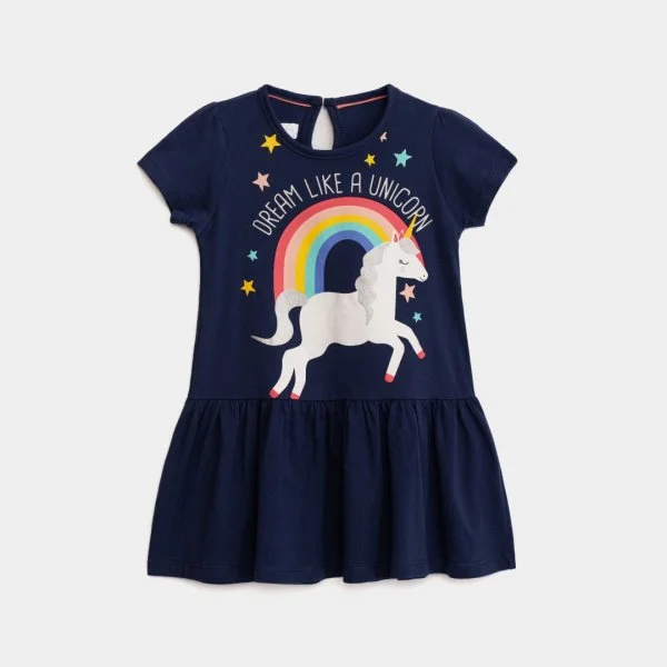 Φωτογραφία προϊόντος: Παιδικό φόρεμα for Funky Kids κορίτσι 2-6 ετών 124-728109-1 Μπλε