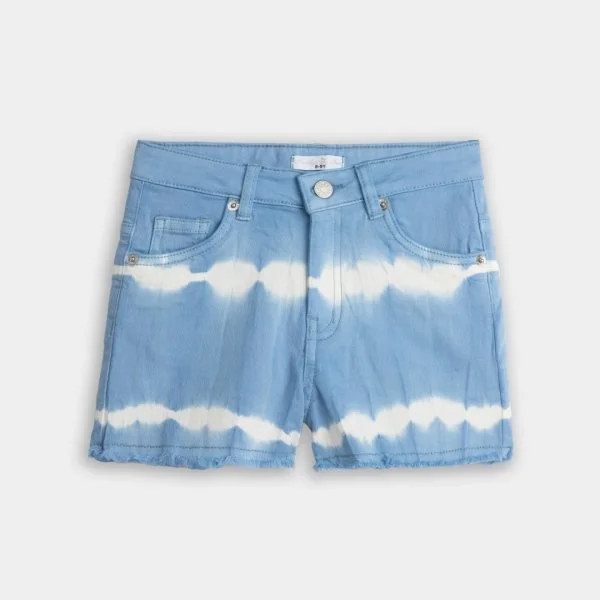 Φωτογραφία προϊόντος: Παιδικό τζιν σορτς for Funky Kids κορίτσι 6-16 ετών 124-532109-1 Μπλε