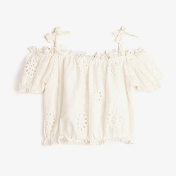 Φωτογραφία προϊόντος: Παιδική μπλούζα for Funky Kids κορίτσι 6-16 ετών 124-505109-1 Λευκό