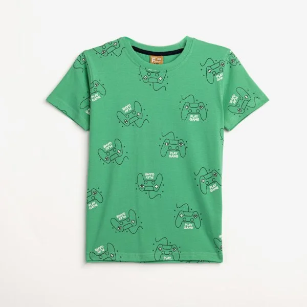 Φωτογραφία προϊόντος: Παιδική μπλούζα for Funky Kids αγόρι 6-16 ετών 124-105110-1 Πράσινο