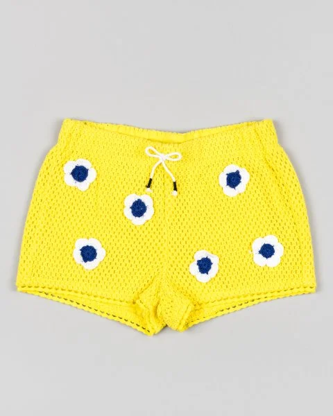 Φωτογραφία προϊόντος: Παιδικό σορτς crochet Losan κορίτσι 2-7 ετών LKGAP0402_24009 Κίτρινο