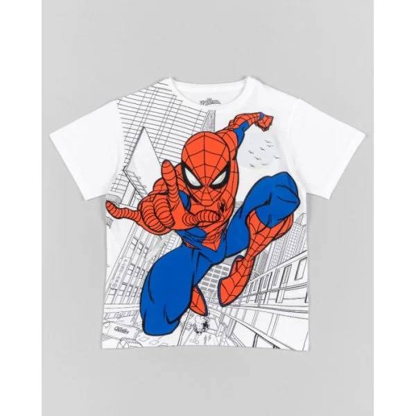 Φωτογραφία προϊόντος: Παιδική μπλούζα Losan Spiderman αγόρι 2-7 ετών LKBAP0303_24035 Λευκό