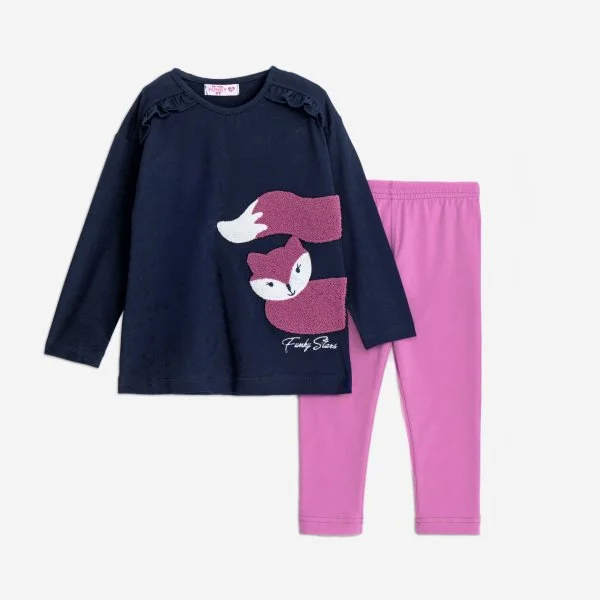 Φωτογραφία προϊόντος: Παιδικό σετ κολάν for Funky Kids κορίτσι 1-6 ετών 225-721109-2 Μπλε