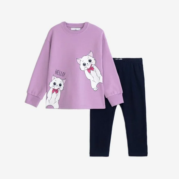 Φωτογραφία προϊόντος: Παιδικό σετ κολάν for Funky Kids κορίτσι 1-6 ετών 225-721113-2 Λιλά