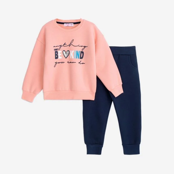 Φωτογραφία προϊόντος: Παιδικό σετ φόρμας for Funky Kids κορίτσι 1-6 ετών 225-717121-2 Σομόν