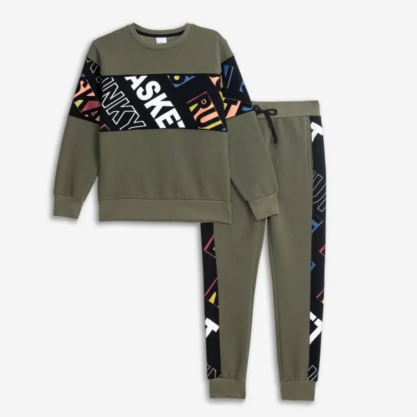 Φωτογραφία προϊόντος: Παιδικό σετ φόρμας for Funky Kids αγόρι 6-16 ετών 225-117134-1 Χακί