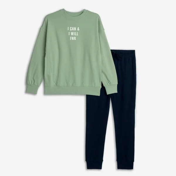 Φωτογραφία προϊόντος: Παιδικό σετ φόρμας for Funky Kids αγόρι 6-16 ετών 225-117158-2 Φυστικί