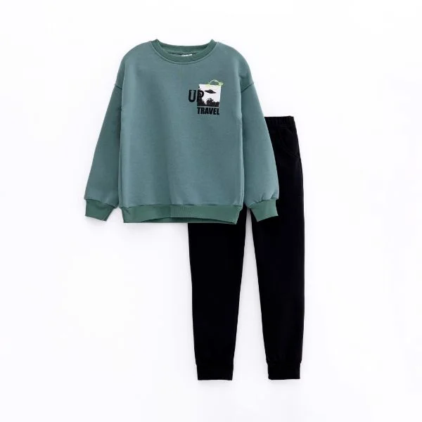 Φωτογραφία προϊόντος: Παιδικό σετ φόρμας for Funky Kids αγόρι 6-16 ετών 224-117102-2 Πετρόλ
