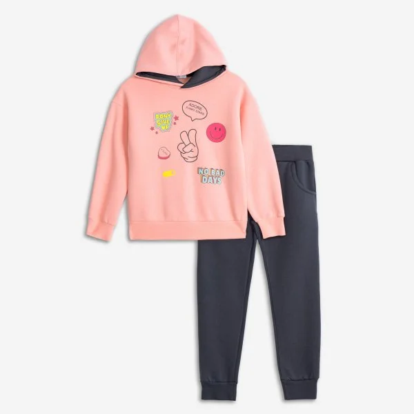 Φωτογραφία προϊόντος: Παιδικό σετ φόρμας for Funky Kids κορίτσι 6-16 ετών 225-517115-2 Σομόν