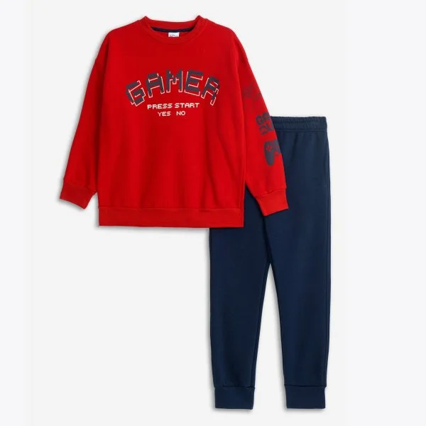 Φωτογραφία προϊόντος: Παιδικό σετ φόρμας for Funky Kids αγόρι 6-16 ετών 225-117141-2 Κόκκινο