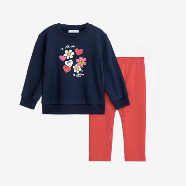 Φωτογραφία προϊόντος: Παιδικό σετ κολάν for Funky Kids κορίτσι 1-6 ετών 225-721125-1 Μπλε