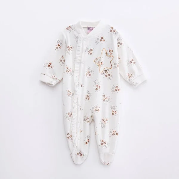 Φωτογραφία προϊόντος: Βρεφικό φορμάκι for Funky Kids κορίτσι 1-12 μηνών 224-060101-1 Εκρού
