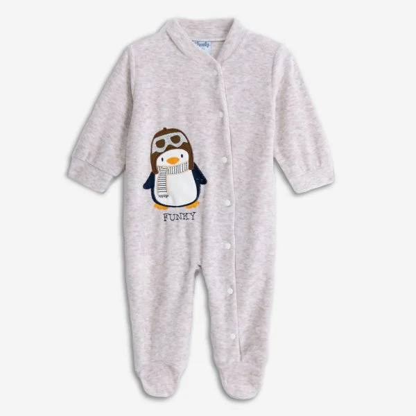 Φωτογραφία προϊόντος: Βρεφικό φορμάκι for Funky Kids αγόρι 1-12 μηνών 225-050163-1 Μπεζ