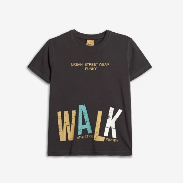 Φωτογραφία προϊόντος: Παιδική μπλούζα for Funky Kids αγόρι 6-16 ετών 125-105116-1 Ανθρακί