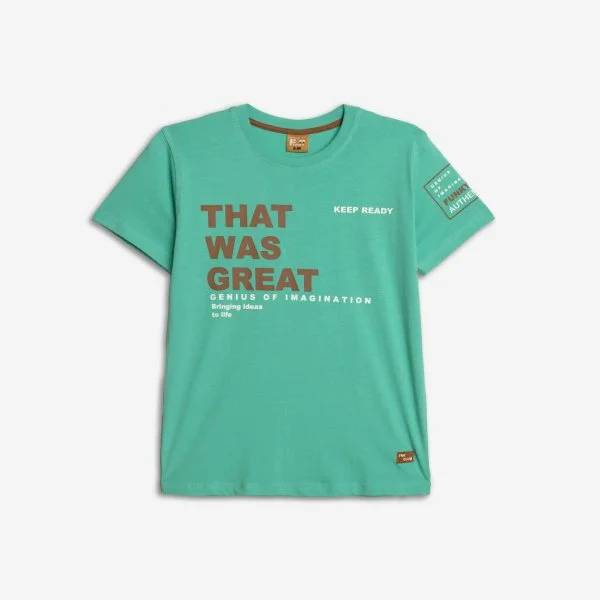 Φωτογραφία προϊόντος: Παιδική μπλούζα for Funky Kids αγόρι 6-16 ετών 125-105107-2 Τυρκουάζ