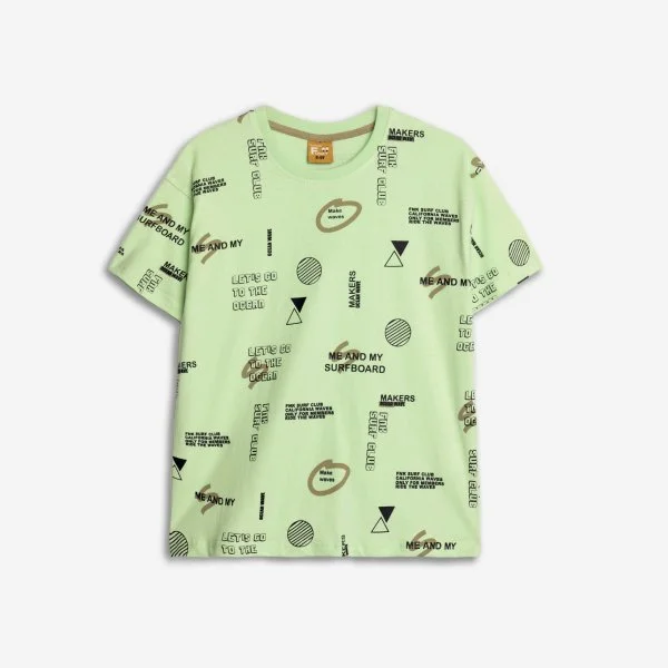 Φωτογραφία προϊόντος: Παιδική μπλούζα for Funky Kids αγόρι 6-16 ετών 125-105100-1 Λαχανί