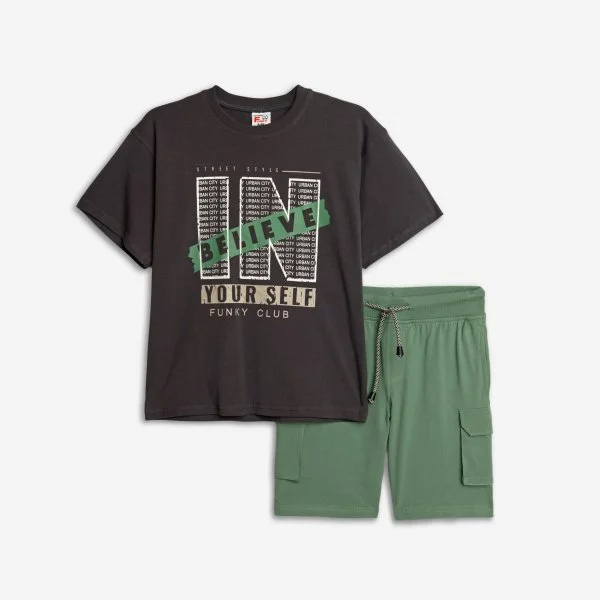 Φωτογραφία προϊόντος: Παιδικό σετ μακό for Funky Kids αγόρι 6-16 ετών 125-101122-1 Ανθρακί