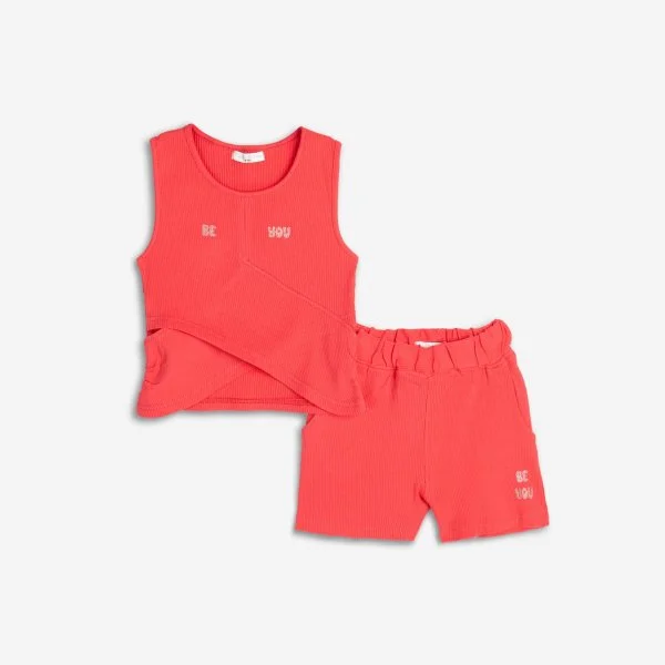 Φωτογραφία προϊόντος: Παιδικό σετ σορτς for Funky Kids κορίτσι 6-16 ετών 125-524128-1 Κόκκινο