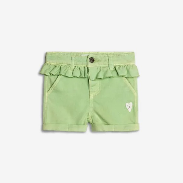 Φωτογραφία προϊόντος: Παιδικό τζιν σορτς for Funky Kids κορίτσι 2-6 ετών 125-732100-2 Λαχανί