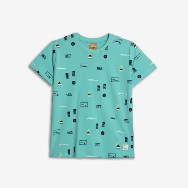 Φωτογραφία προϊόντος: Παιδική μπλούζα for Funky Kids αγόρι 6-16 ετών 125-105118-2 Τυρκουάζ