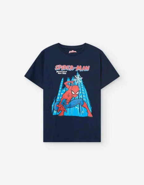 Φωτογραφία προϊόντος: Παιδική μπλούζα Losan Spiderman αγόρι 2-8 ετών LKBAP0303_25019 Μπλε