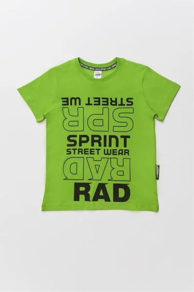 Φωτογραφία προϊόντος: Παιδική μπλούζα Sprint αγόρι 6-16 ετών 231-3051-526 Λαχανί