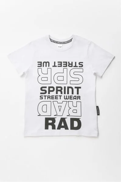 Φωτογραφία προϊόντος: Παιδική μπλούζα Sprint αγόρι 6-16 ετών 231-3051-100 Λευκό
