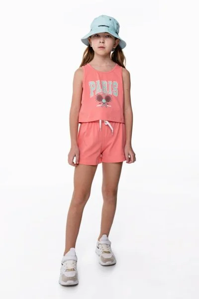 Φωτογραφία προϊόντος: Παιδικό σετ σορτς for Funky Kids κορίτσι 6-16 ετών 124-524134-1 Ροζ