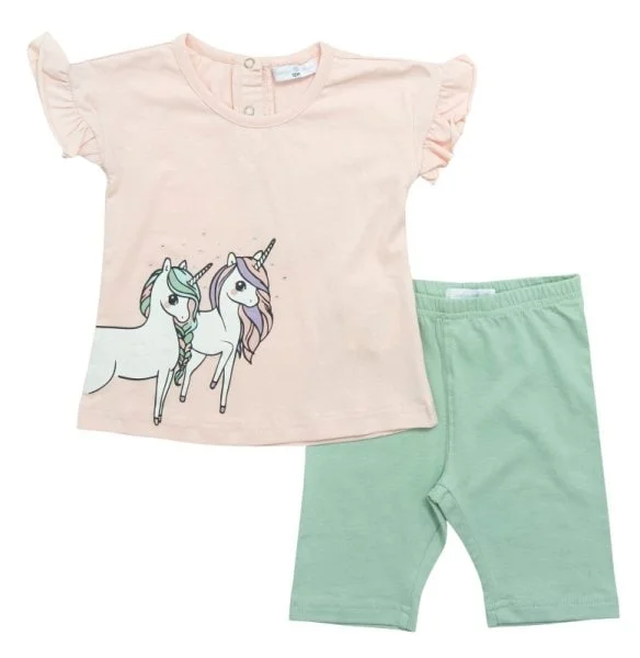 Φωτογραφία προϊόντος: Βρεφικό σετ κολάν for Funky Kids κορίτσι 6-24 μηνών 123-919101-2 Ροζ