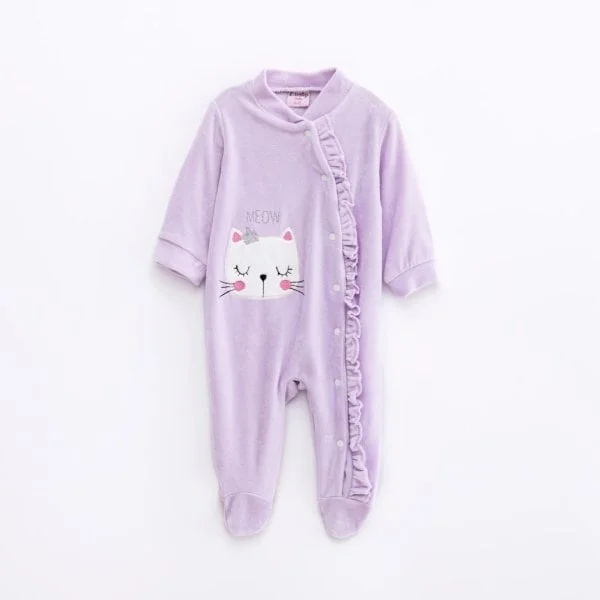 Φωτογραφία προϊόντος: Βρεφικό φορμάκι for Funky Kids κορίτσι 0 έως 9 μηνών 224-060145-2 Λιλά