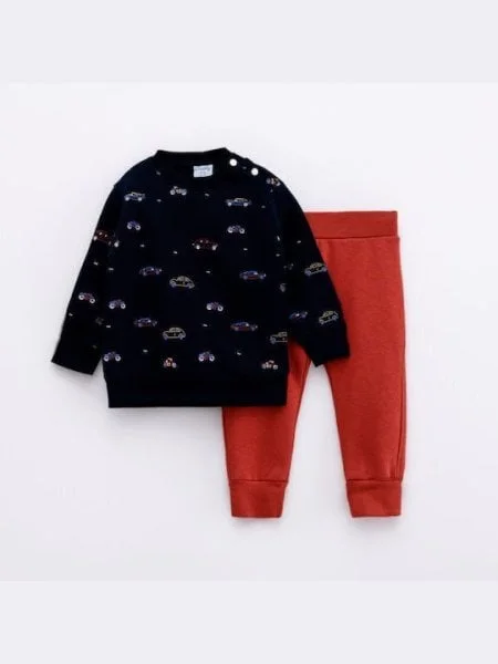 Φωτογραφία προϊόντος: Βρεφικό σετ φόρμας for Funky Kids αγόρι 6-24 μηνών 224-817119-1 Μπλε