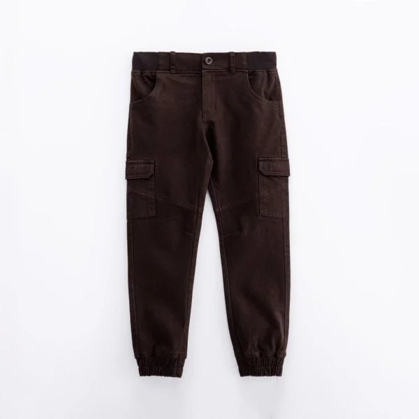 Φωτογραφία προϊόντος: Παιδικό παντελόνι for Funky Kids αγόρι 6-16 ετών 224-111101-5 Καφέ