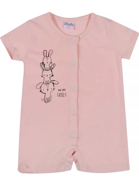 Φωτογραφία προϊόντος: Βρεφικό φορμάκι for Funky Kids κορίτσι 1-12 μηνών 123-060148-2 Ροζ