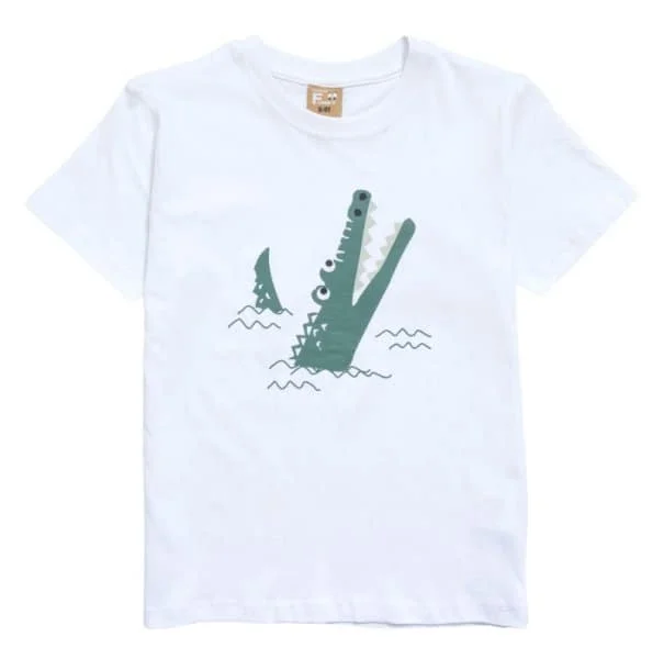Φωτογραφία προϊόντος: Παιδική μπλούζα for Funky Kids αγόρι 6-16 ετών 123-105131-3 Λευκό