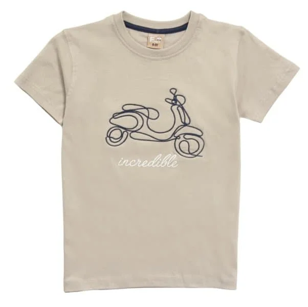 Φωτογραφία προϊόντος: Παιδική μπλούζα for Funky Kids αγόρι 6-16 ετών 123-105120-1 Καφέ