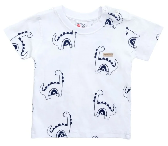 Φωτογραφία προϊόντος: Βρεφική μπλούζα for Funky Kids αγόρι 6-24 μηνών 123-805102-2 Λευκό