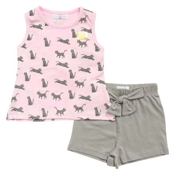 Φωτογραφία προϊόντος: Παιδικό σετ σορτς for Funky Kids κορίτσι 1-6 ετών 123-724102-1 Ροζ