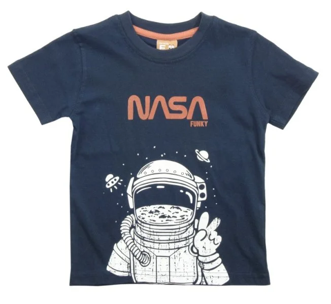 Φωτογραφία προϊόντος: Παιδική μπλούζα for Funky Kids αγόρι 1-6 ετών 123-305104-1 Μπλε