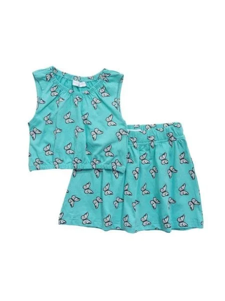 Φωτογραφία προϊόντος: Παιδικό Σετ φούστα for Funky Kids κορίτσι 1-6 ετών 123-742103-1 Τυρκουάζ