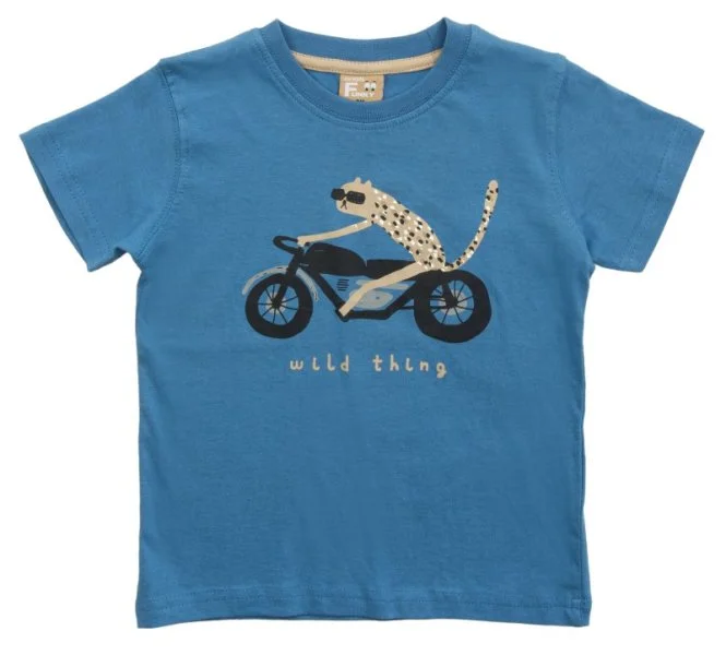 Φωτογραφία προϊόντος: Παιδική μπλούζα for Funky Kids αγόρι 1-6 ετών 123-305115-1 Μπλε