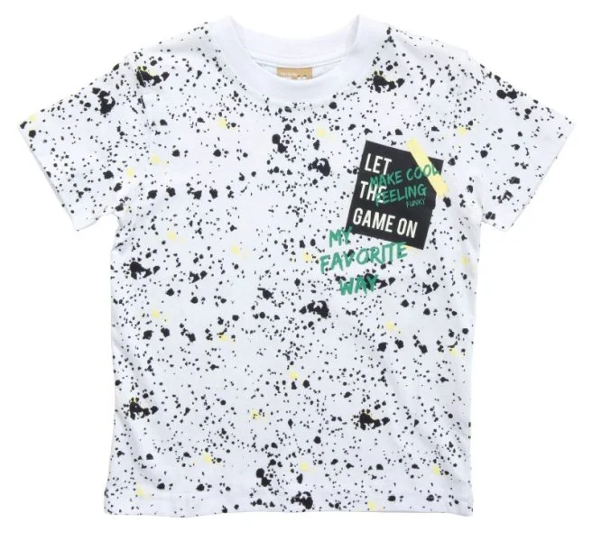 Φωτογραφία προϊόντος: Παιδική μπλούζα for Funky Kids αγόρι 1-6 ετών 123-305110-1 Λευκό