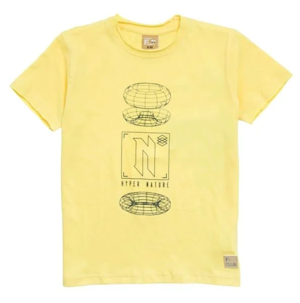 Φωτογραφία προϊόντος: Παιδική μπλούζα for Funky Kids αγόρι 6-16 ετών 123-105103-2 Κίτρινο