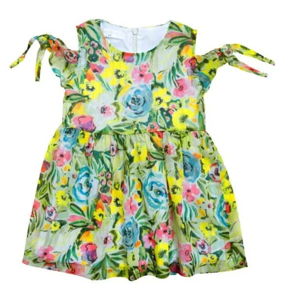 Φωτογραφία προϊόντος: Παιδικό φόρεμα for Funky Kids κορίτσι 1-6 ετών 123-729101-1 Πράσινο