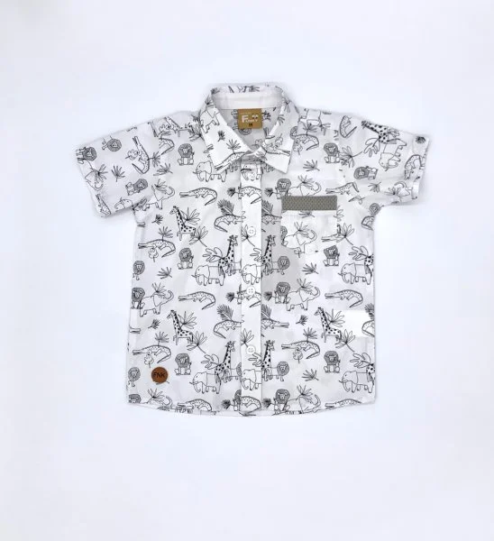 Φωτογραφία προϊόντος: Παιδικό πουκάμισο for Funky Kids αγόρι 1-6 ετών 123-308107-1 Λευκό