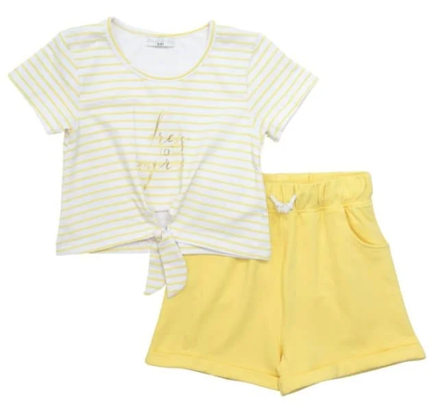 Φωτογραφία προϊόντος: Παιδικό σετ σορτς for Funky Kids κορίτσι 6-16 ετών 123-524100-1 Κίτρινο