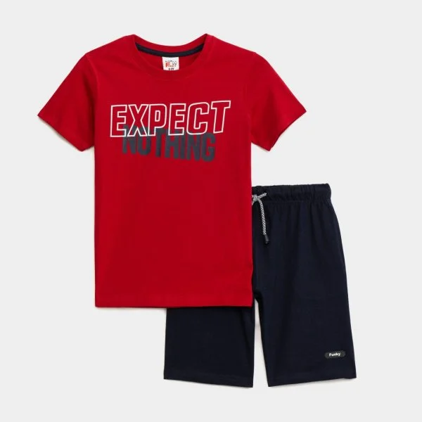 Φωτογραφία προϊόντος: Παιδικό σετ μακό for Funky Kids αγόρι 6-16 ετών 124-101127-2 Κόκκινο